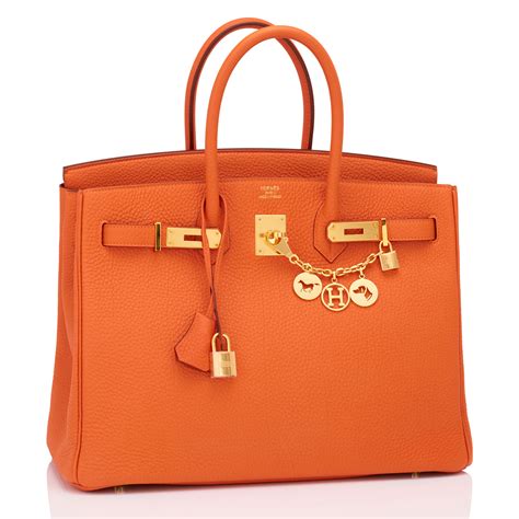 Hermes orange purse